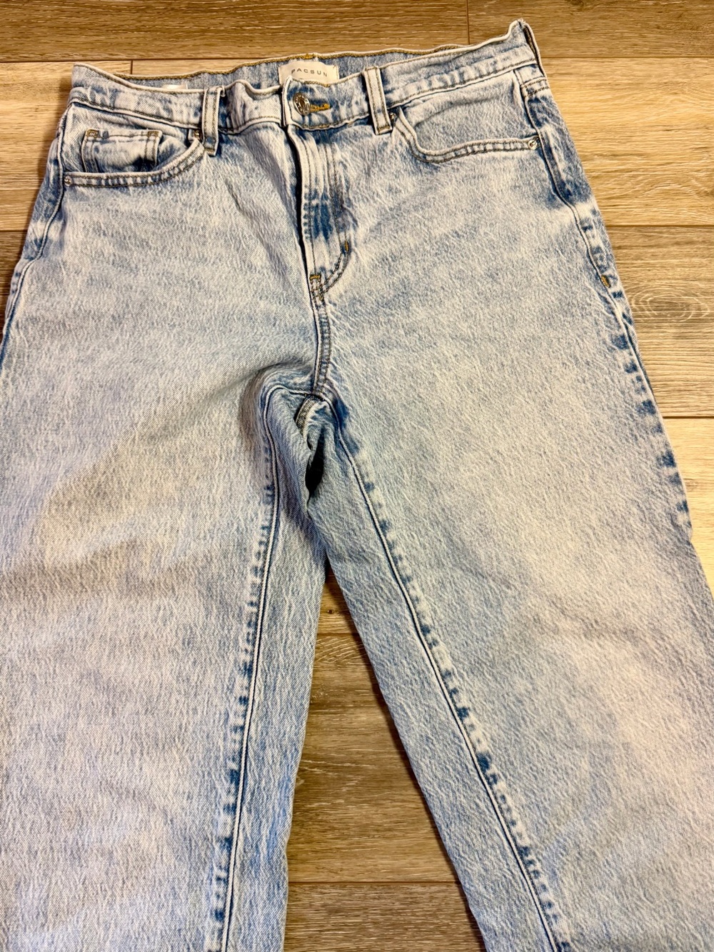 |82021| Women's PacSun 90’s Straight Acid Wash Jeans — SIZE 27